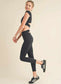 BLACK CRISS CROSS GYM SET