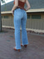WASHED OUT HI -RISE Wide Leg