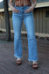 WASHED OUT HI -RISE Wide Leg